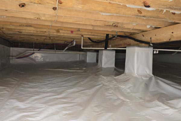 After Crawl Space Encapsulation Services After Crawl Space Encapsulation Services