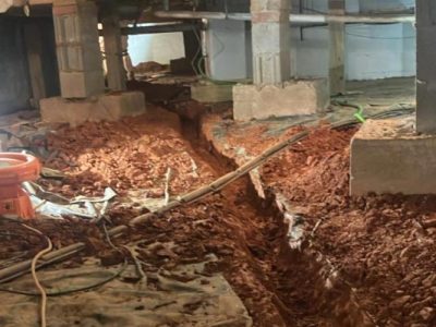 Before Crawl Space Encapsulation Services
